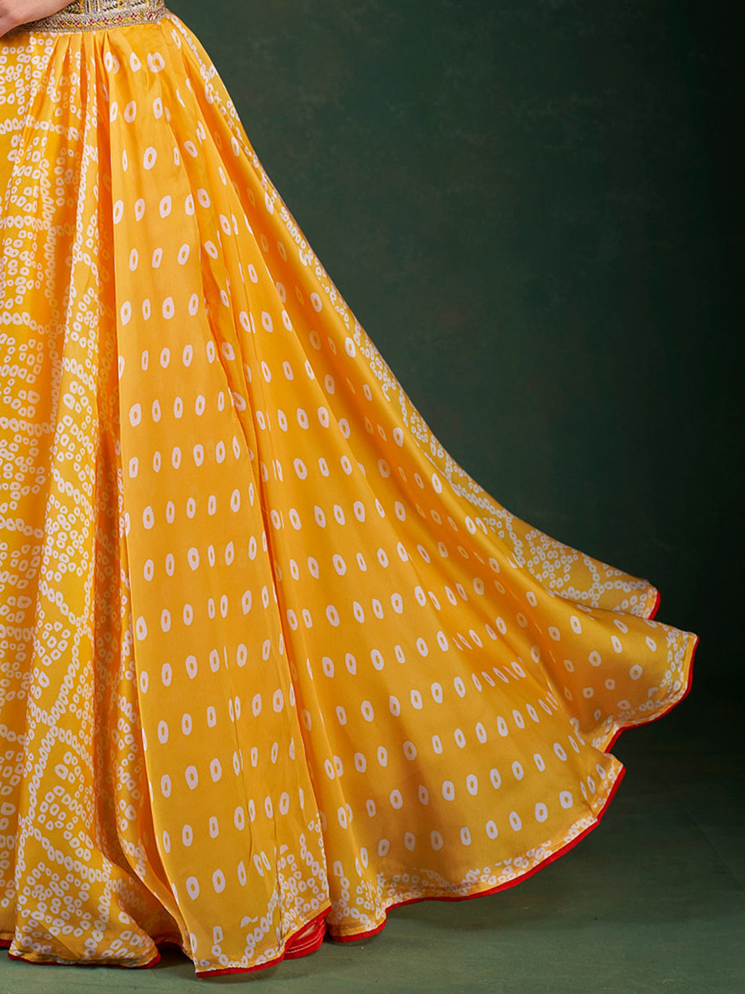 Festive Yellow Lehenga | Elegant Wedding Lehenga Choli for Women