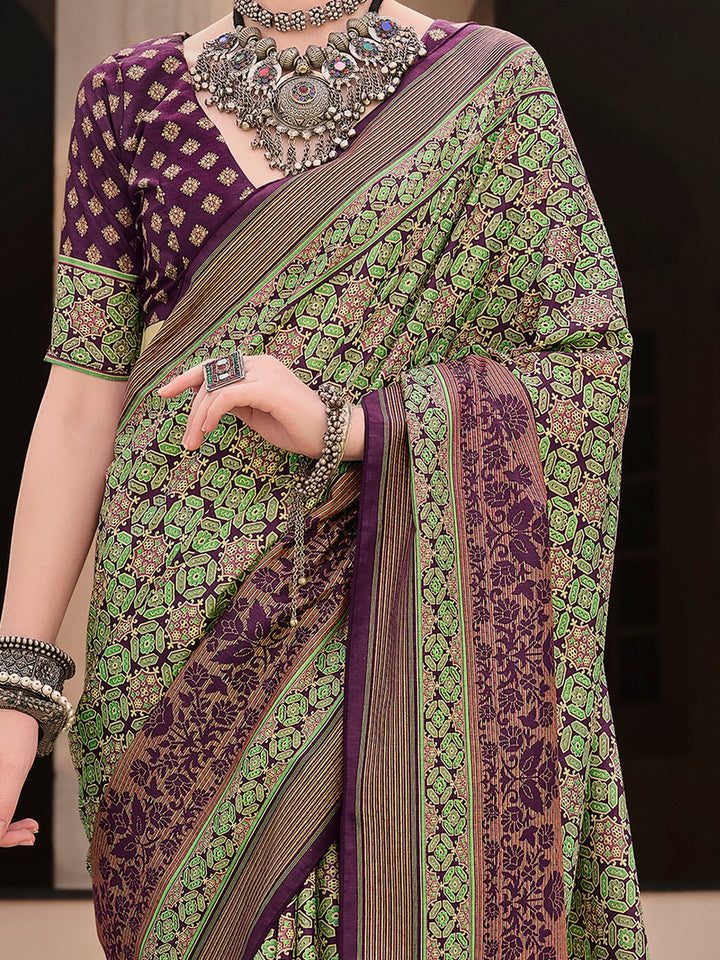 Vibrant color luxurious fabric exclusive attire crafted for elegance and style.