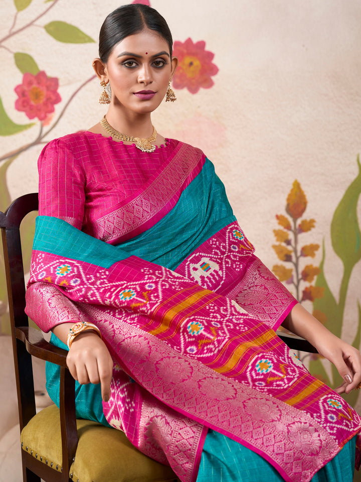 Vibrant color luxurious fabric exclusive attire crafted for elegance and style.