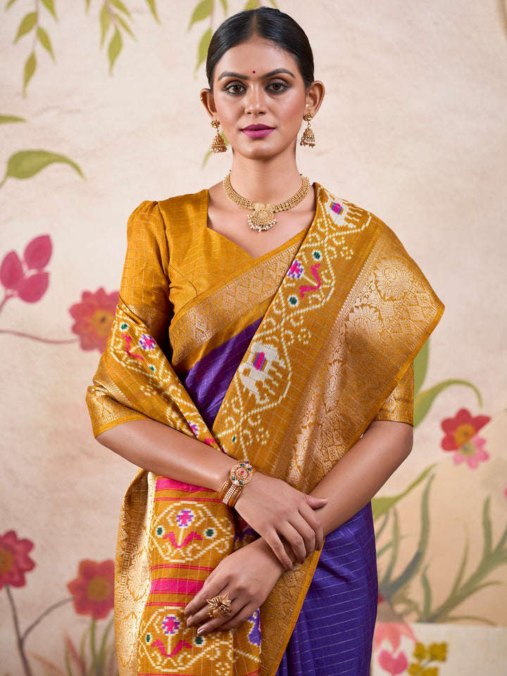 Vibrant color luxurious fabric exclusive attire crafted for elegance and style.