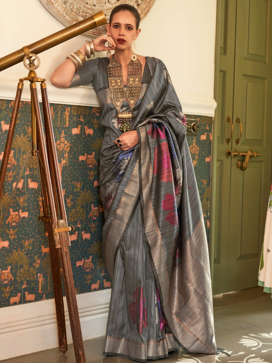 Vibrant color silk saree crafted for elegance and style.