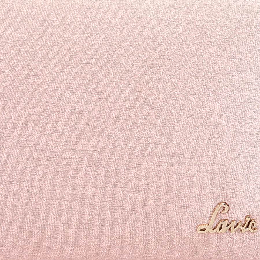 Lavie Rose Gold Small Frame Clutch Purse | Elegant Strap Handle Designer Bag