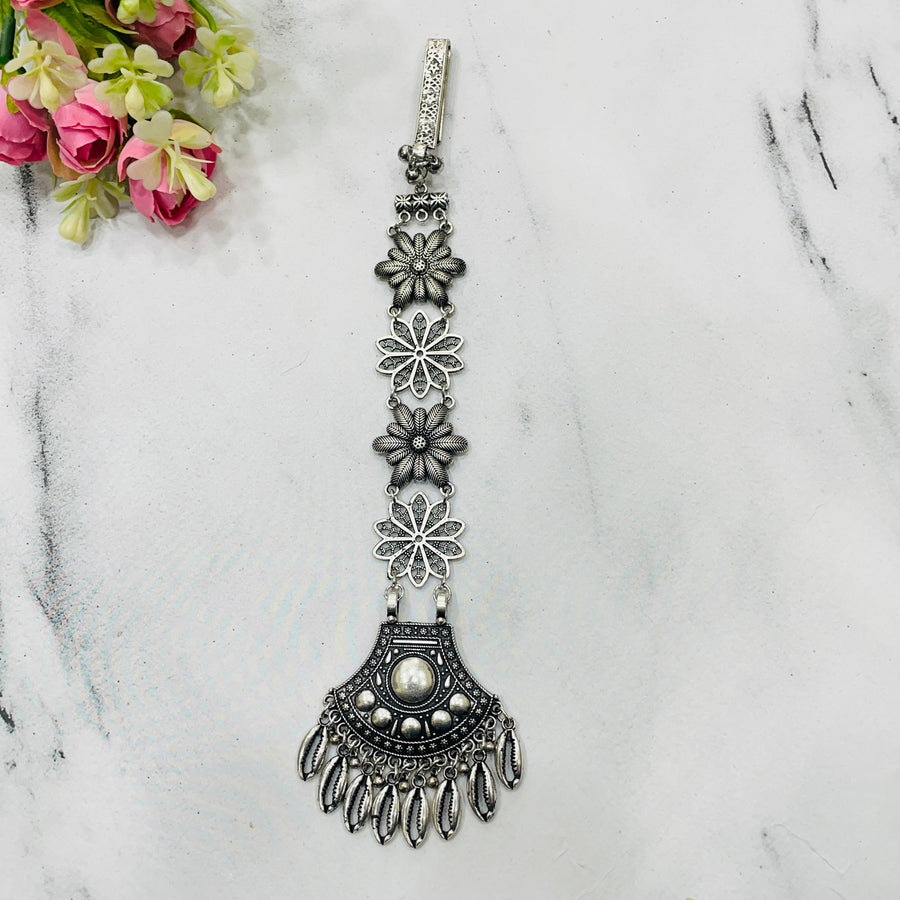 Beautiful oxidised Juda, perfect waist accessory for sarees and ethnic wear.