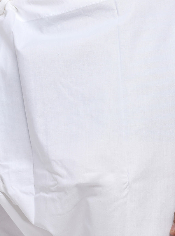 Stripe white cotton kurta set for men in the USA, combining comfort with a chic design.