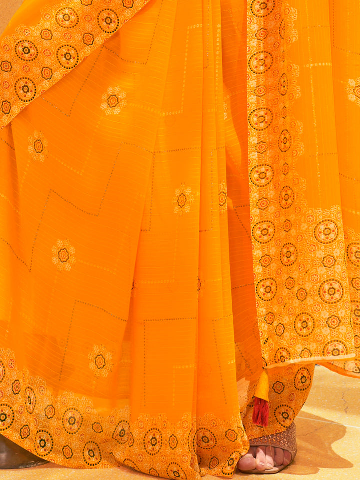 Vibrant color luxurious fabric exclusive attire crafted for elegance and style.