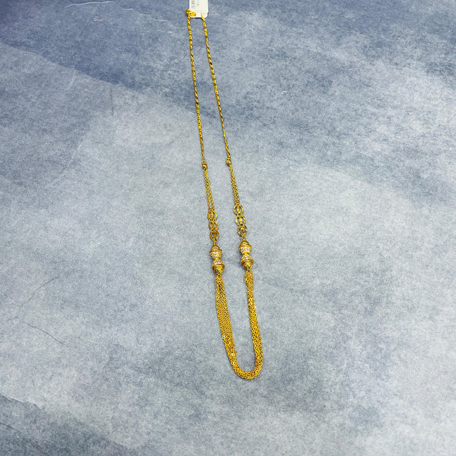 Authentic Magmala necklace, designed for women seeking elegant Indian jewelry for special events.