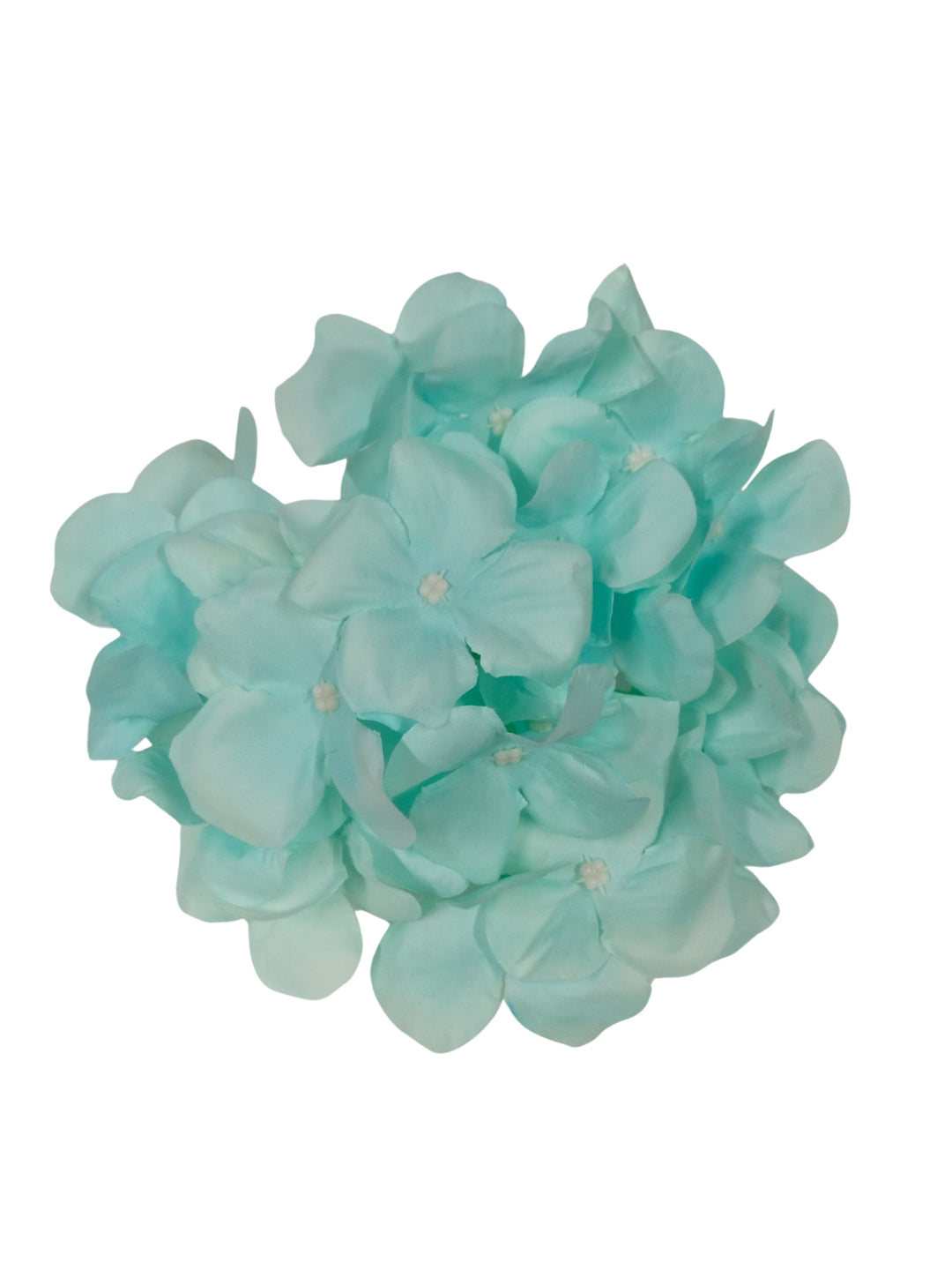 Elegant Artificial Flowers | Hydrangea Set Of 27 Plastic Blooms for Weddings & Decorations