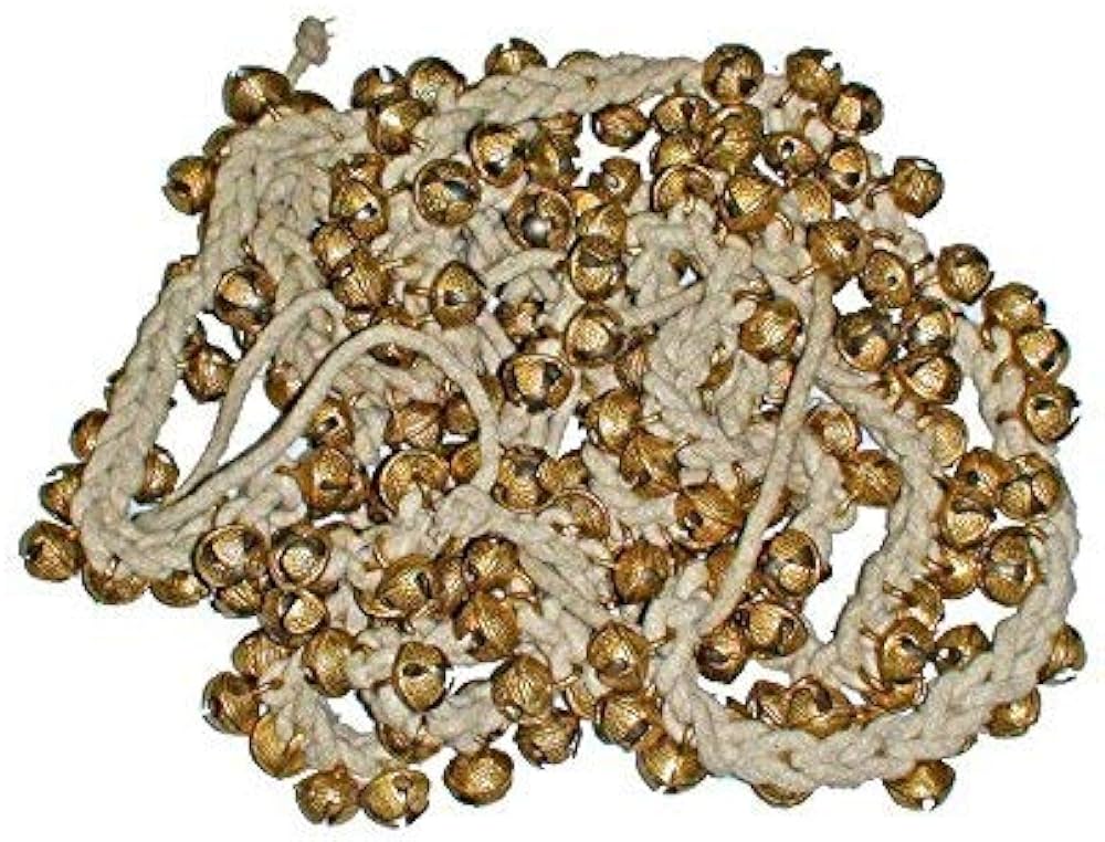 Precision Crafted Kathak Ghungru Set | 100+100 Brass Bells | Cotton String