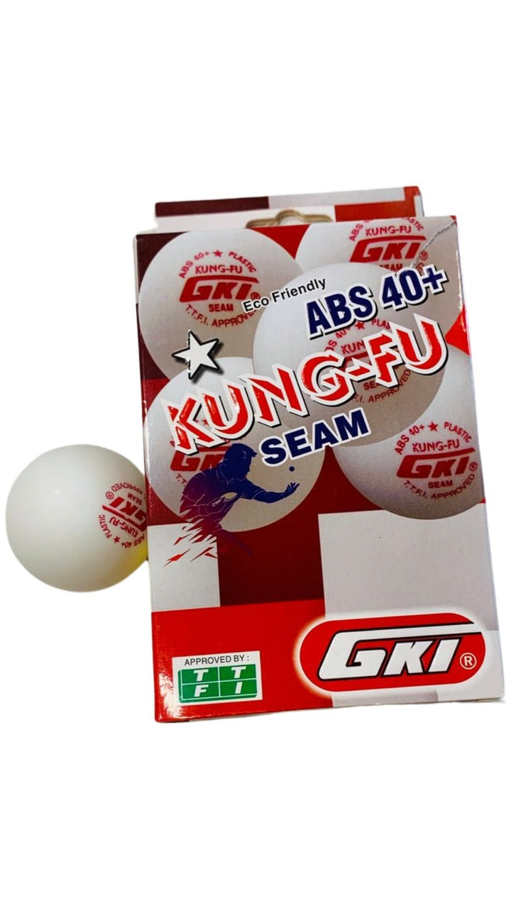 GKI 2 Star TT Balls | Superior Quality for Training & Matches