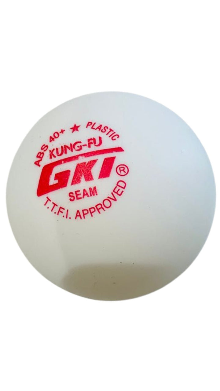 GKI 2 Star TT Balls | Superior Quality for Training & Matches