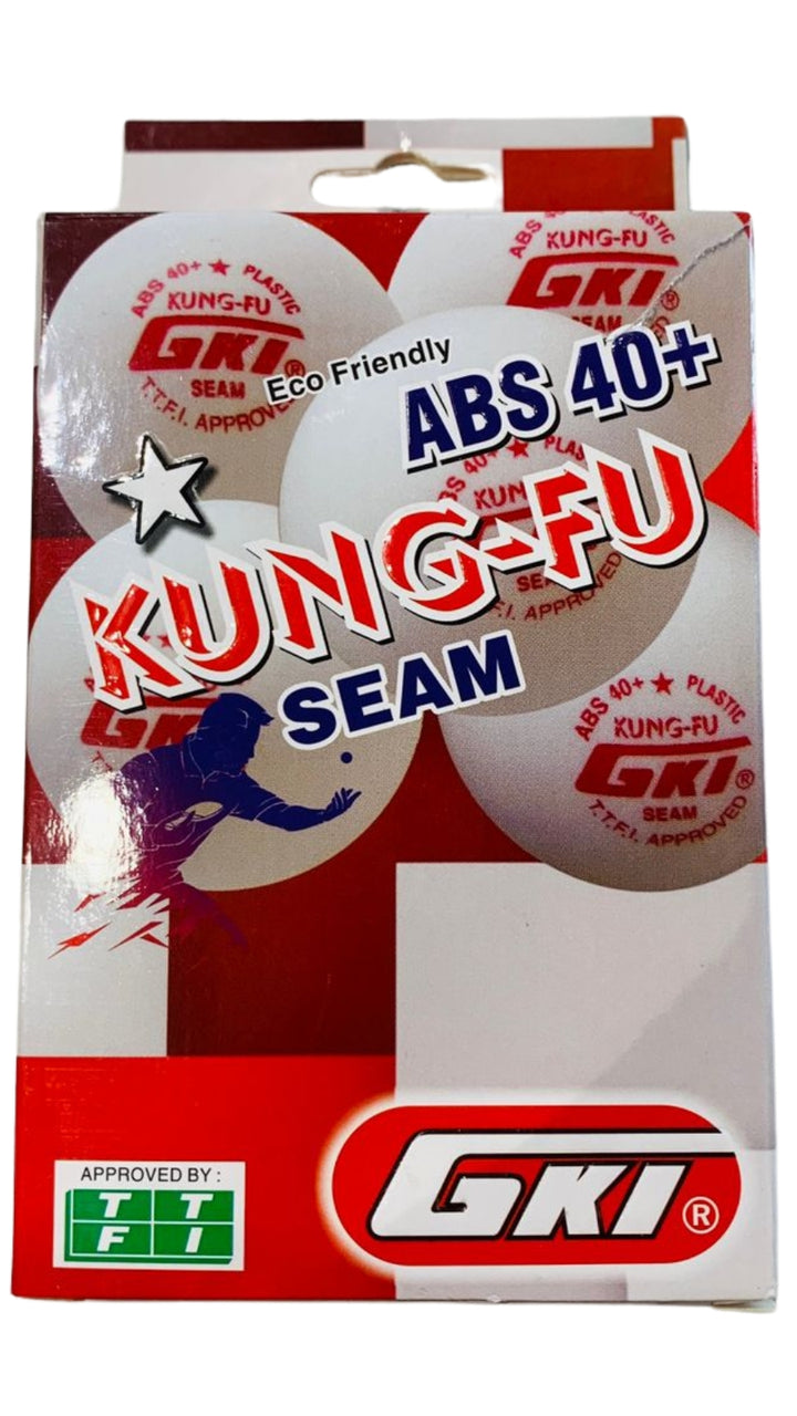 GKI 2 Star TT Balls | Superior Quality for Training & Matches