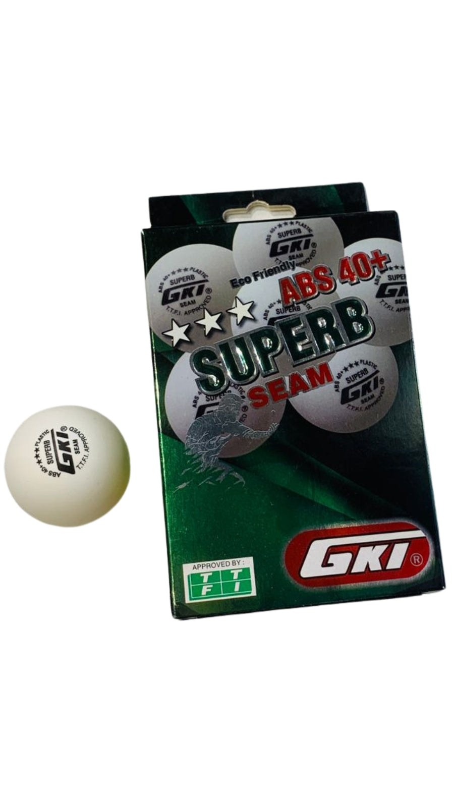 3 Star GKI TT Ball | High-Performance Table Tennis Balls