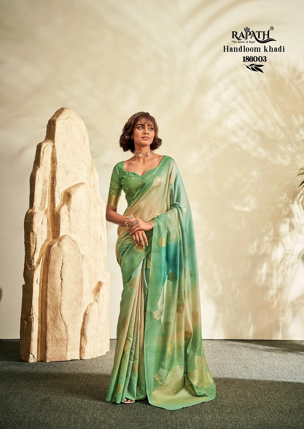 Premium Handloom Khadi Saree | Luxurious Drape for Weddings & Festive Events