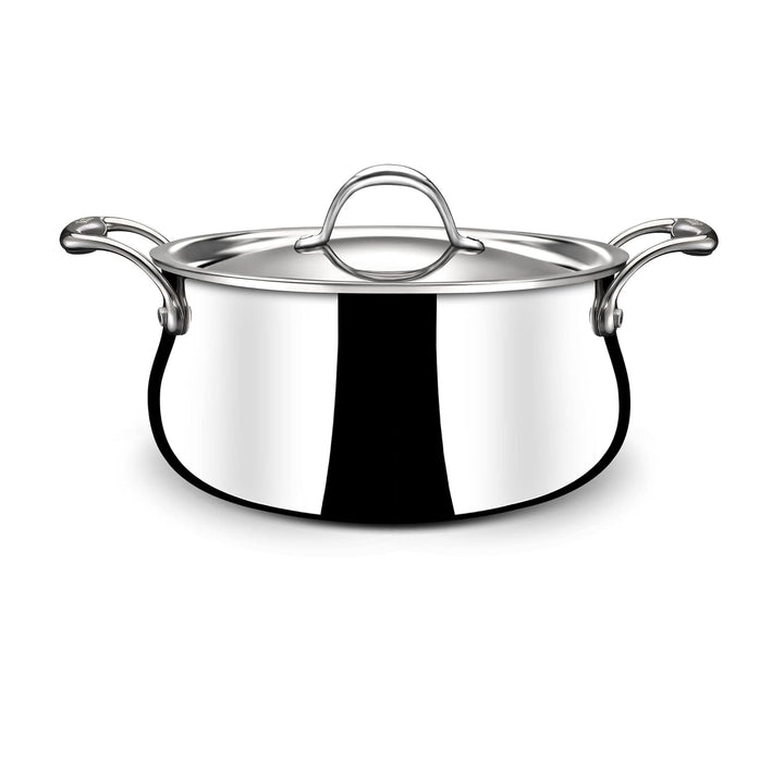 Triply Artisan Belly Sauce Pot | Premium Stainless-Steel Casserole