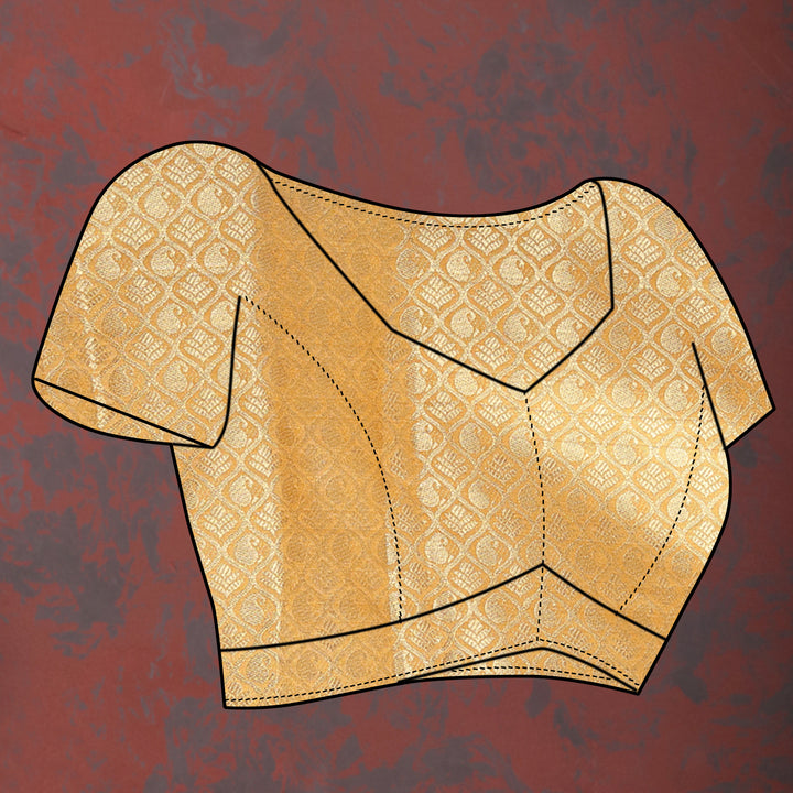 Traditional yellow saree with delicate zari weaving and tassels at the pallu, ideal for cultural events.