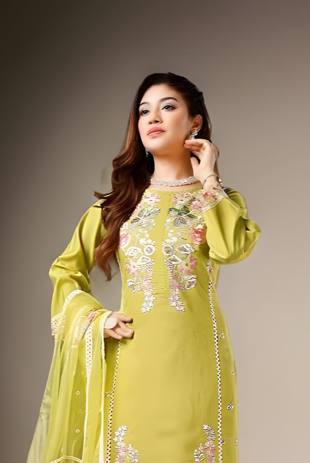 Unique yellow kurta pant set with playful doodle print, ideal for everyday wear.