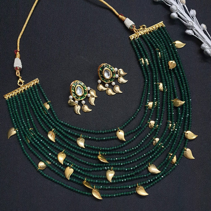 Artisanal Elegance | Handcrafted Beaded Necklace