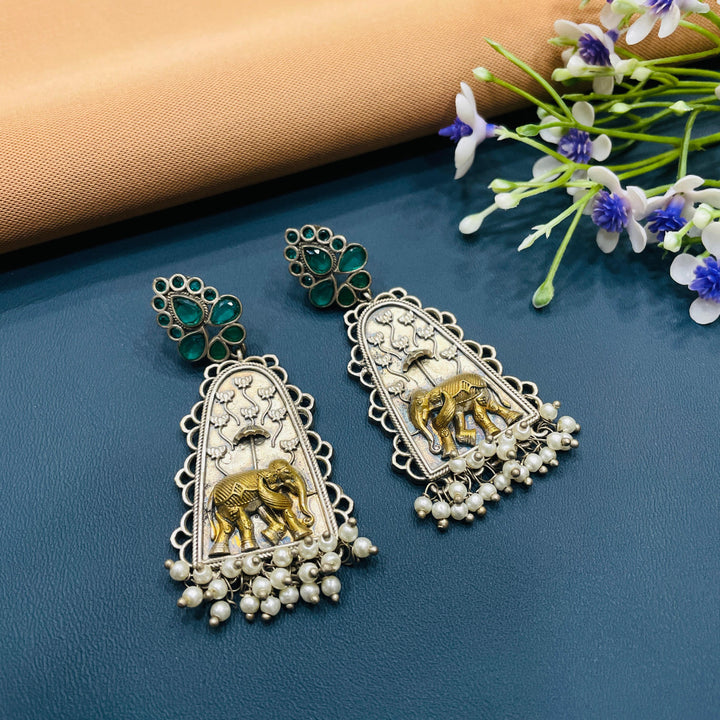 GERMAN SILVER EARRINGS