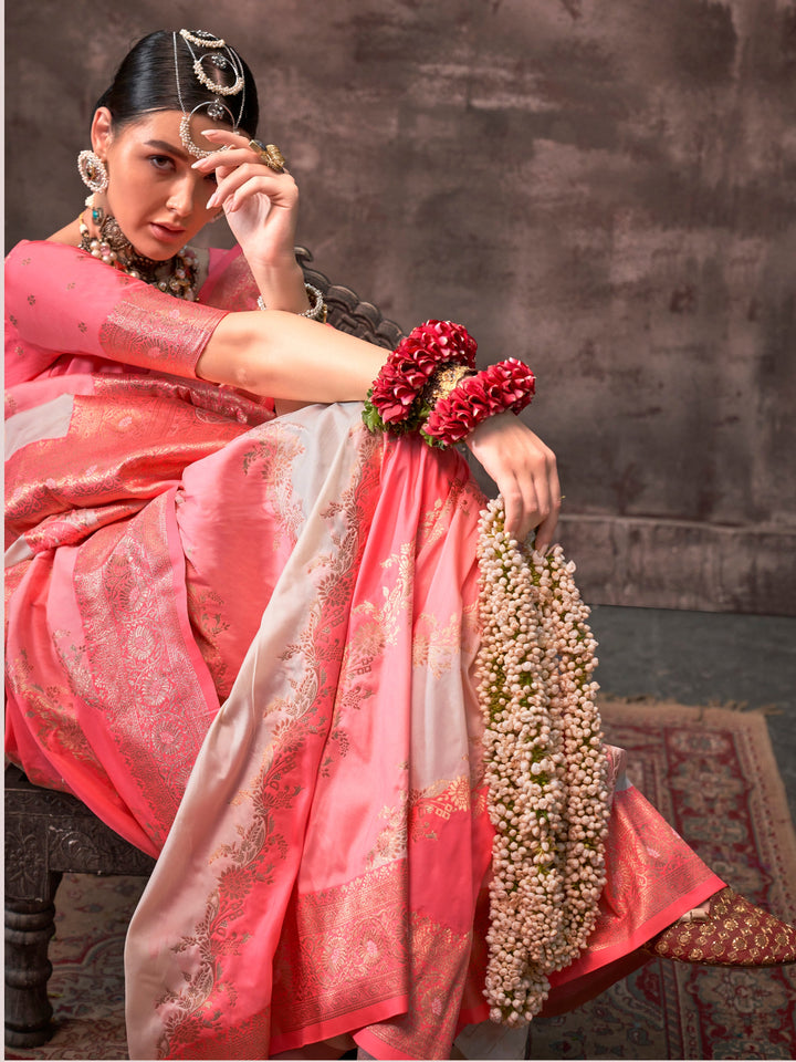 Vibrant color luxurious fabric exclusive attire crafted for elegance and style.