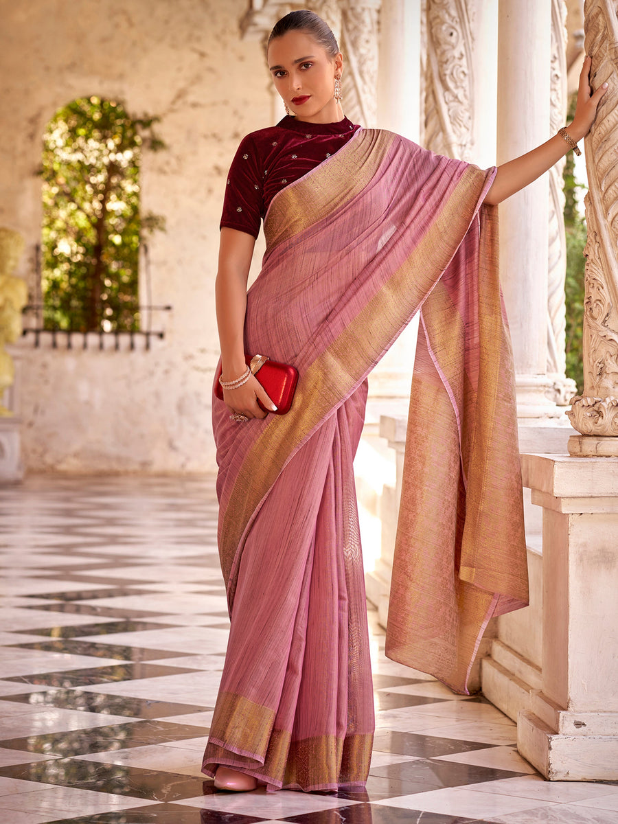 Vibrant color silk saree crafted for elegance and style.