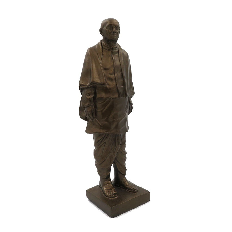 Exquisite copper finish Sardar Vallabhbhai Patel statue, a symbol of inspiration for your home decor.