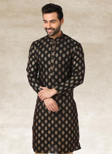 Royal Heritage cotton Premium Kurta Pajama | Enriched with Fine Embroidery & Graceful Aesthetic