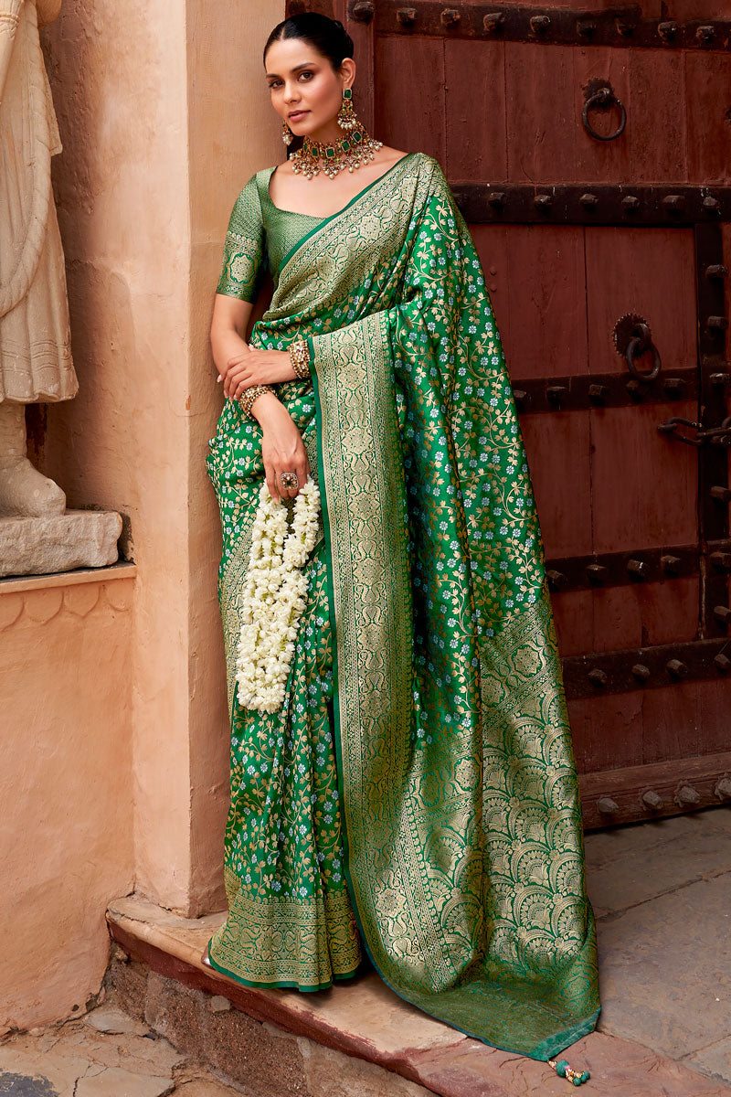 Gorgeous Viscose Silk Saree with | Stylish Perfect Ethnic Wear for Weddings