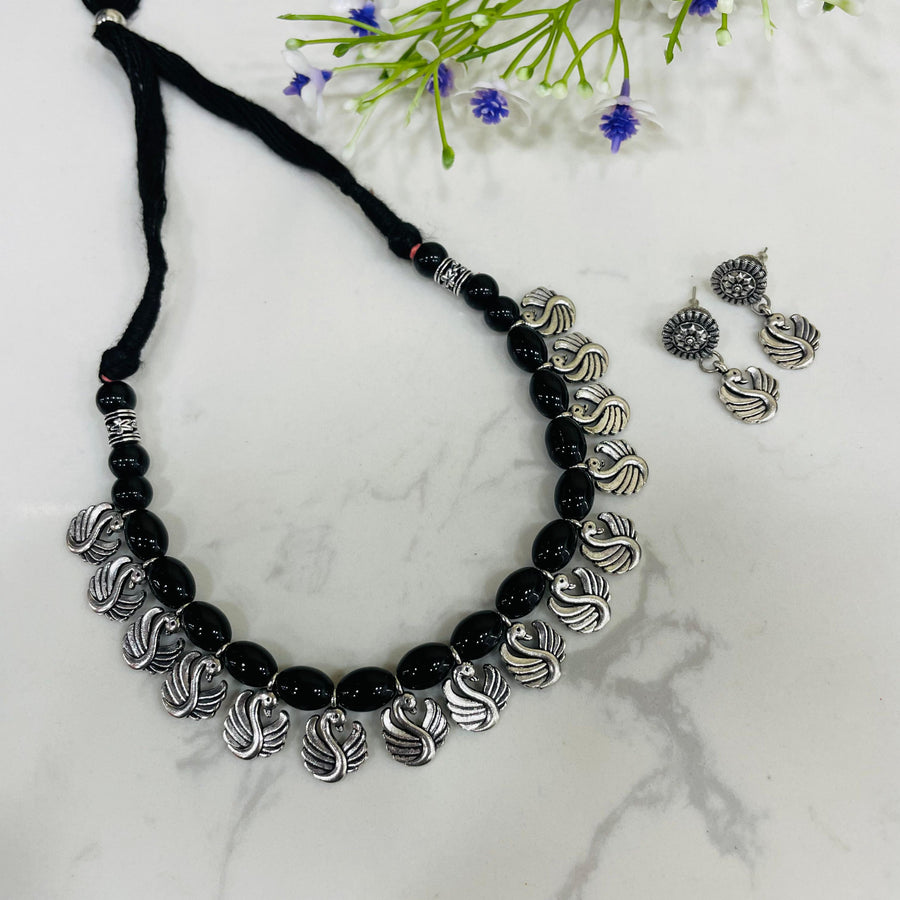 Unique oxidised jewelry, designed for versatile fashion.