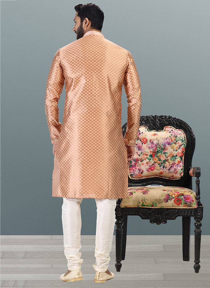 Stylish Wedding Banarasi silk Premium Kurta Pajama | Designed for Those Who Appreciate True Craftsmanship