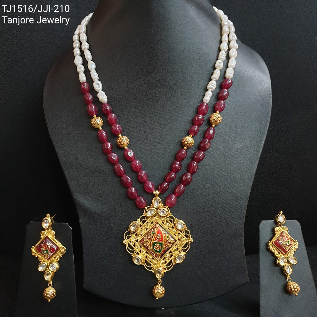 Elegant Teardrop Pendant Set | Luxury Jewelry Collection