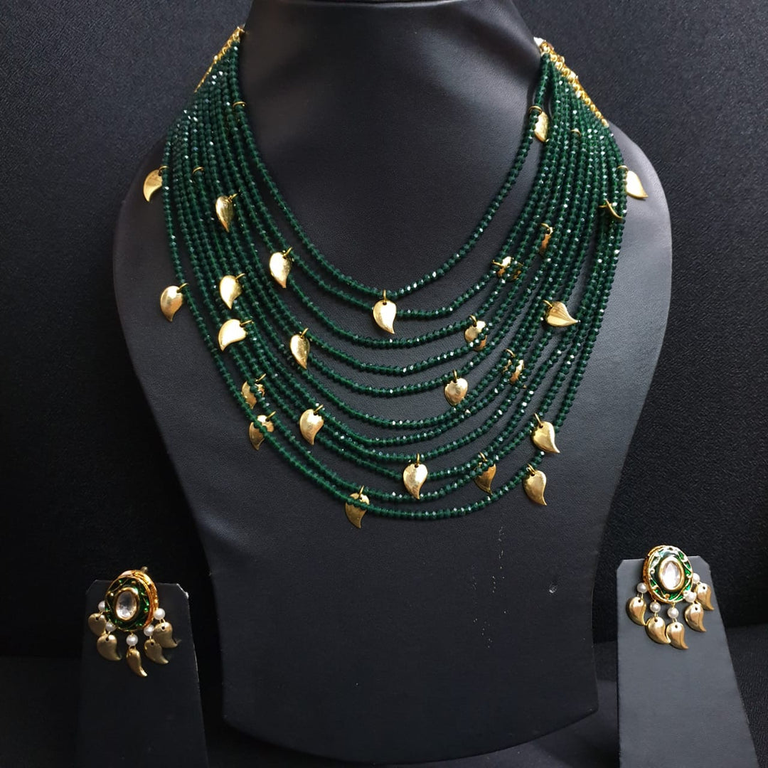 Artisanal Elegance | Handcrafted Beaded Necklace