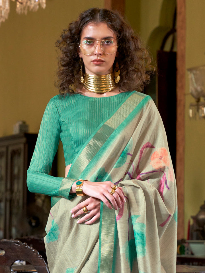 Vibrant color luxurious fabric exclusive attire crafted for elegance and style.