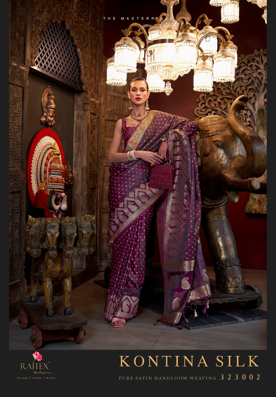 Luxurious Pure Satin Saree Collection | Timeless Beauty for Special Occasions