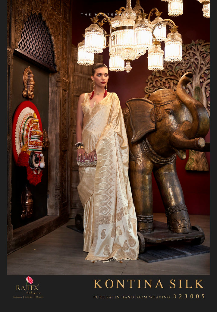 Luxurious Pure Satin Saree Collection | Timeless Beauty for Special Occasions