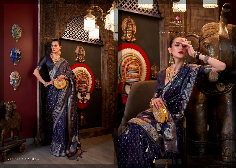 Luxurious Pure Satin Saree Collection | Timeless Beauty for Special Occasions