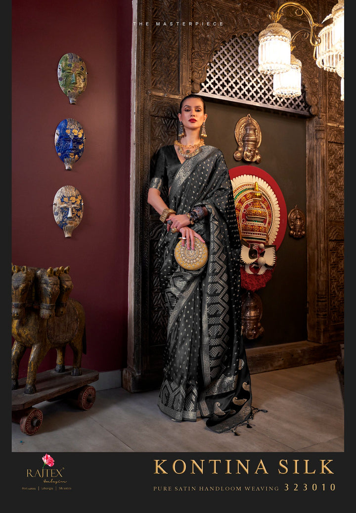 Luxurious Pure Satin Saree Collection | Timeless Beauty for Special Occasions