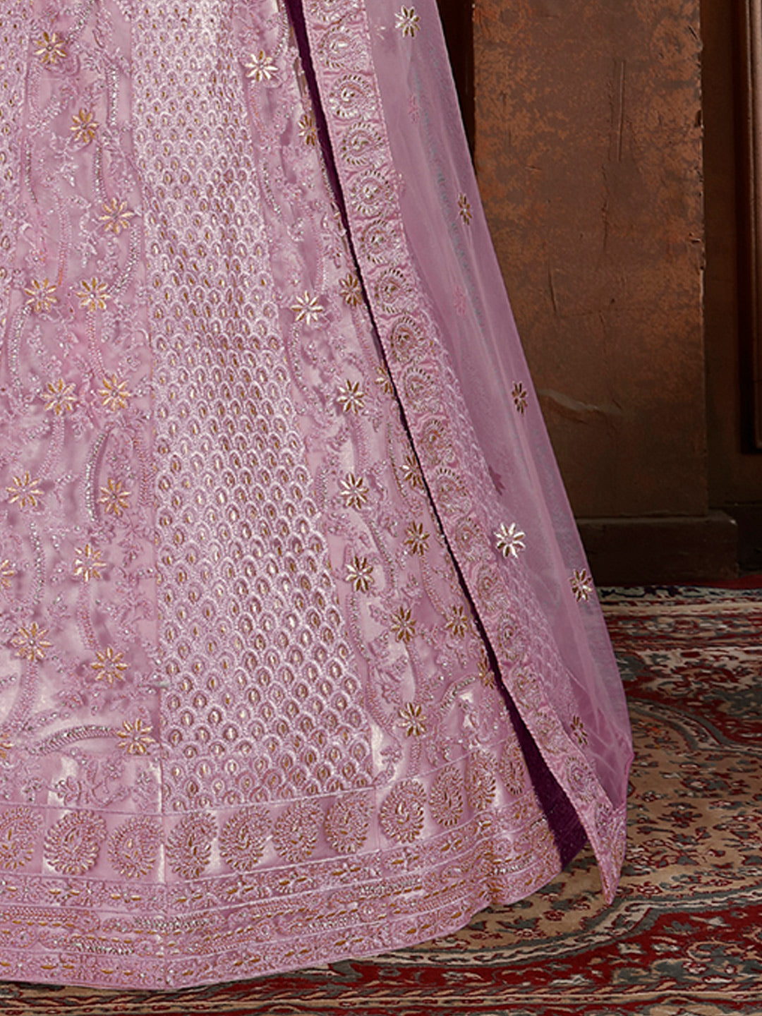 Soft Net Bridal Lehenga for Wedding | Elegant Lehenga Choli Set