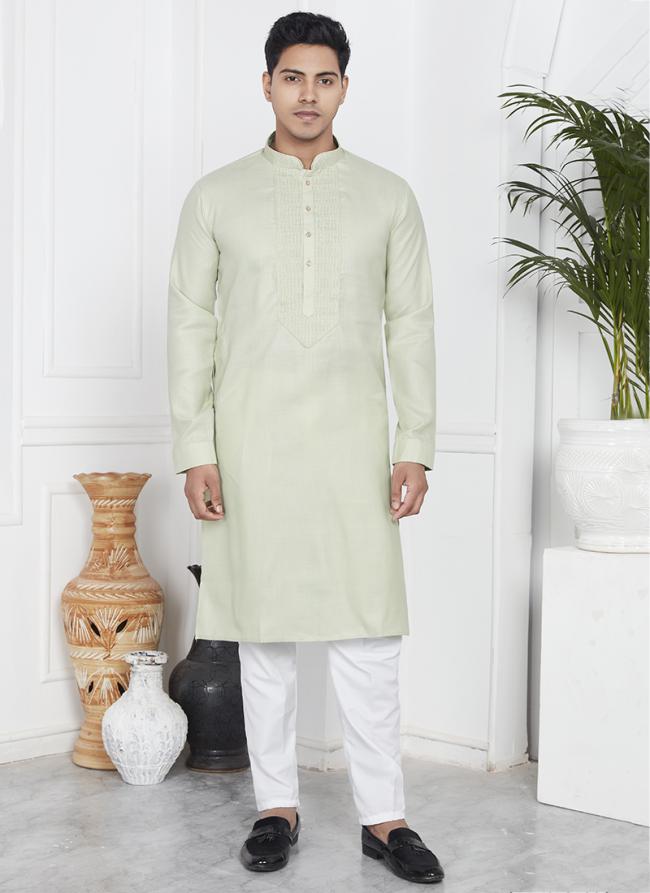 Luxurious Handcrafted linen cotton Premium Kurta Pajama | Symbolizing Elegance & Luxury in Every Detail