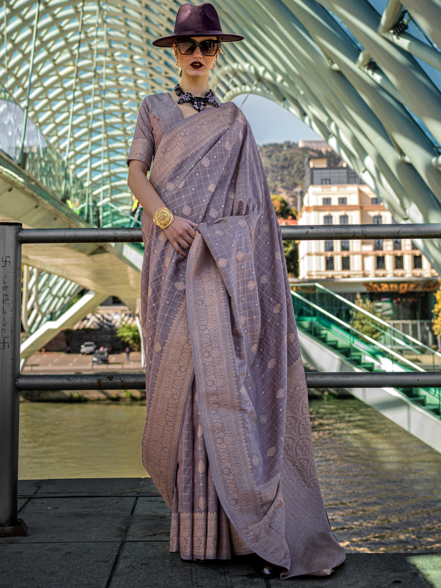 Vibrant color silk saree crafted for elegance and style.