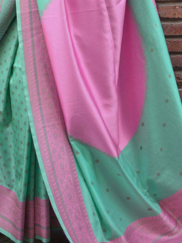 Vibrant color luxurious fabric exclusive attire crafted for elegance and style.