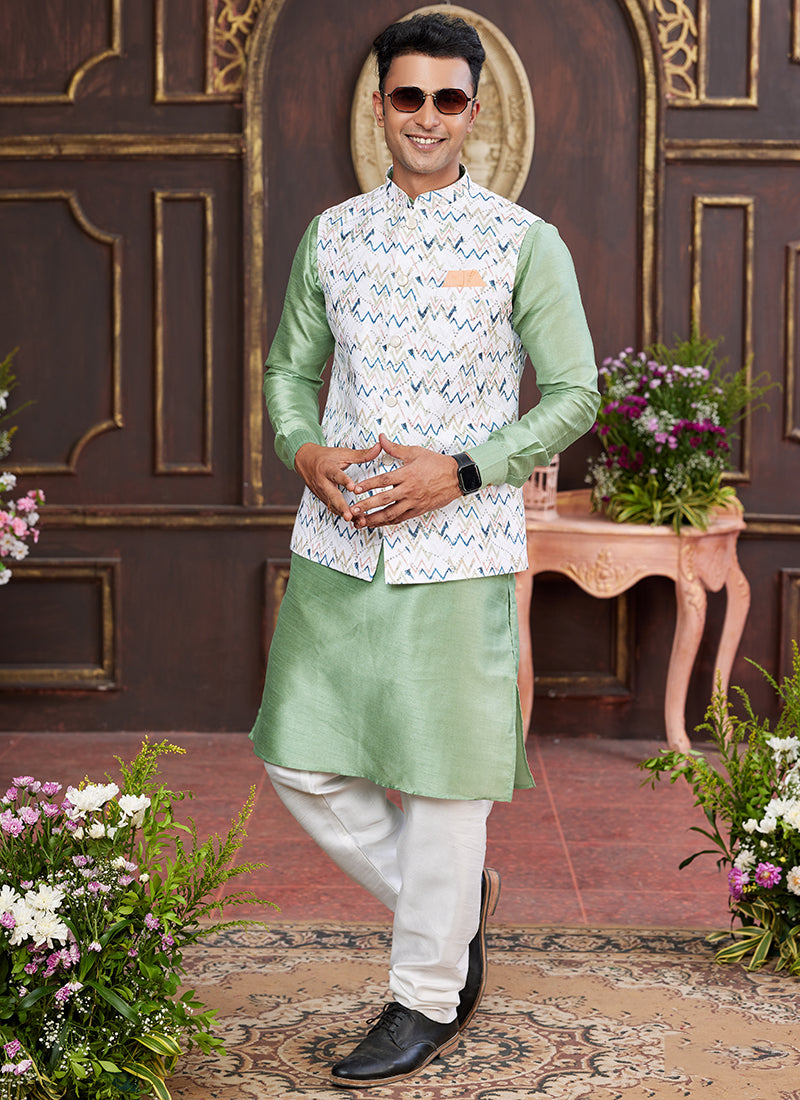 Elite Regal banarasi silk Premium Kurta Pajama | Creating a Lasting Impression at Every Occasion