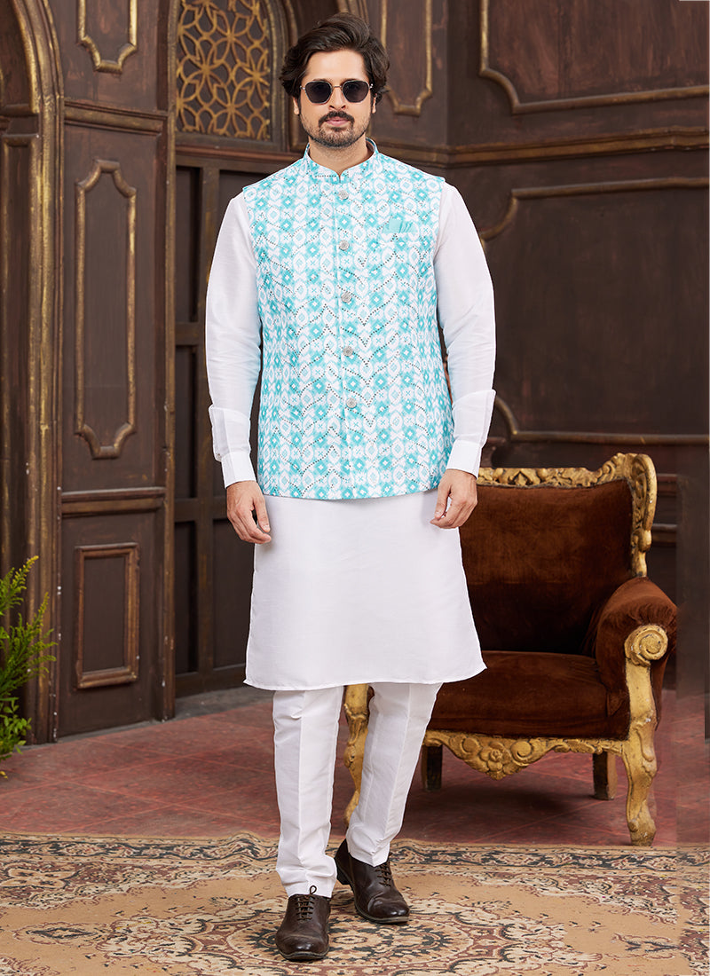 Luxurious Handcrafted banarasi silk Premium Kurta Pajama | Designed to Elevate Your Style for Cultural Events