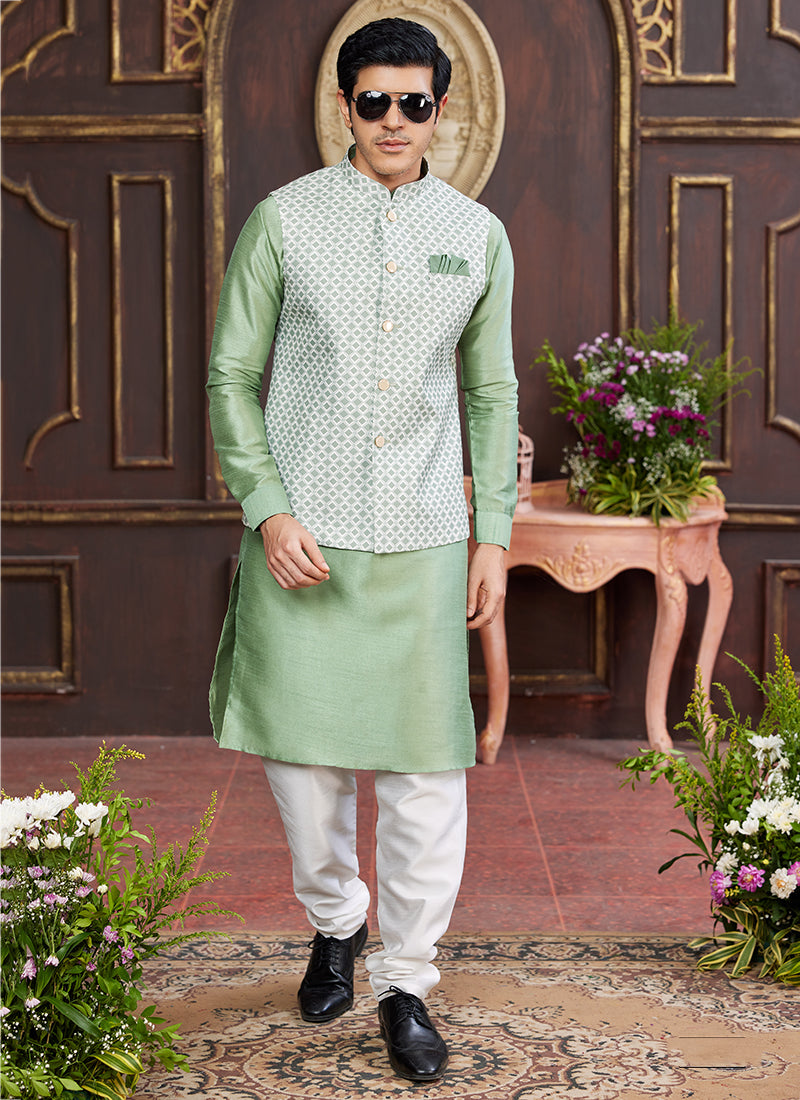 Elite Regal banarasi silk Premium Kurta Pajama | Designed to Elevate Your Style for Cultural Events