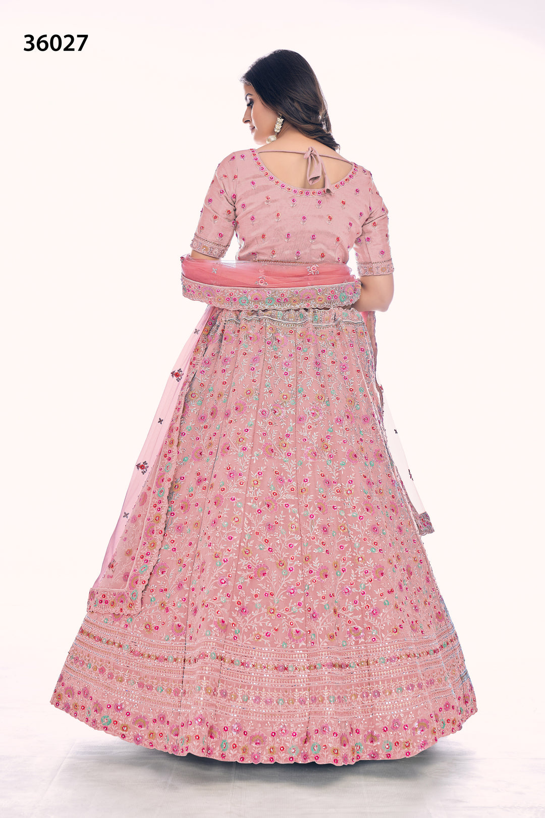 Designer Gota Silk Lehenga Choli Set | Soft Net Dupatta for Women