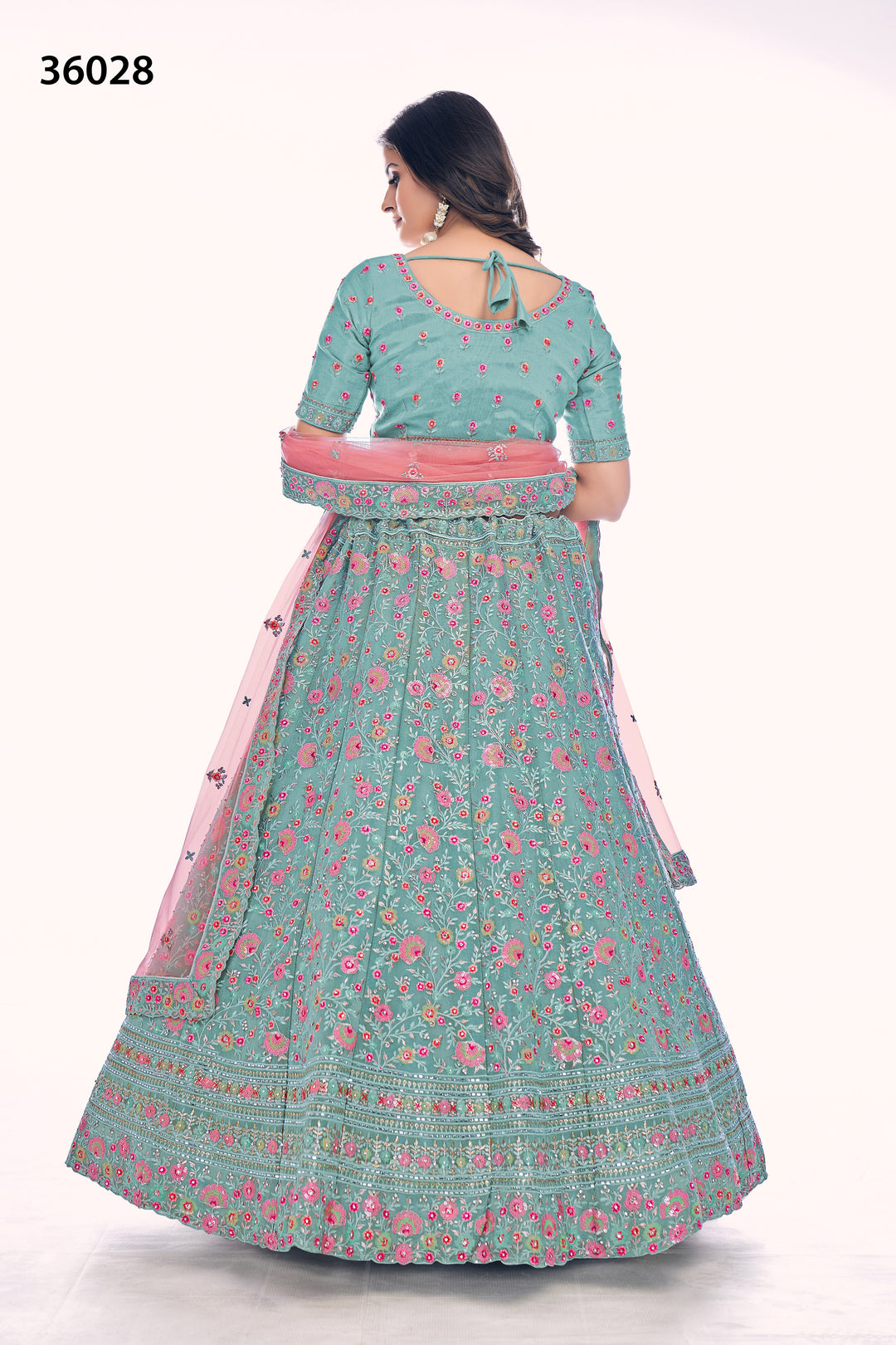 Designer Gota Silk Lehenga Choli Set | Soft Net Dupatta for Women