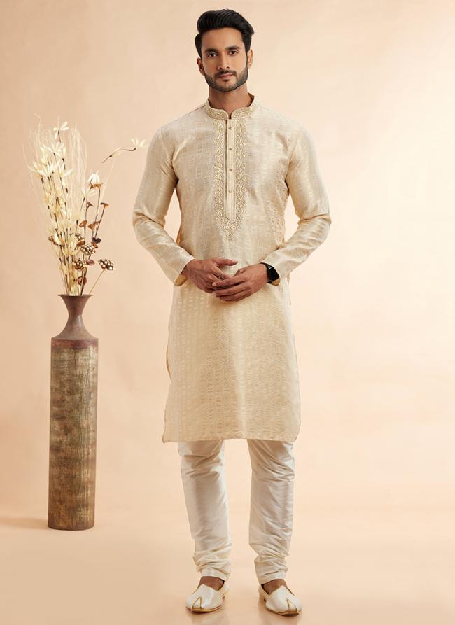 Cultural Fusion jacquard art silk Premium Kurta Pajama | Exuding Royalty with Superior Fabric & Impeccable Craftsmanship