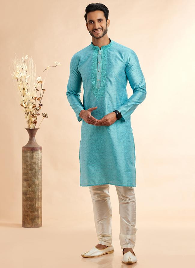 Cultural Fusion jacquard art silk Premium Kurta Pajama | Exuding Royalty with Superior Fabric & Impeccable Craftsmanship