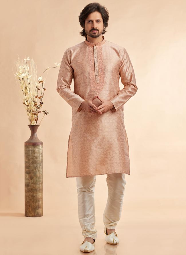 Glamorous Rich jacquard art silk Premium Kurta Pajama | Intricately Crafted for Cultural & Festive Excellence