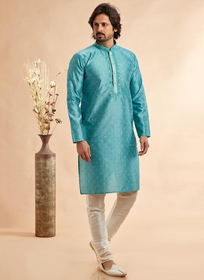 Glamorous Rich jacquard art silk Premium Kurta Pajama | Intricately Crafted for Cultural & Festive Excellence