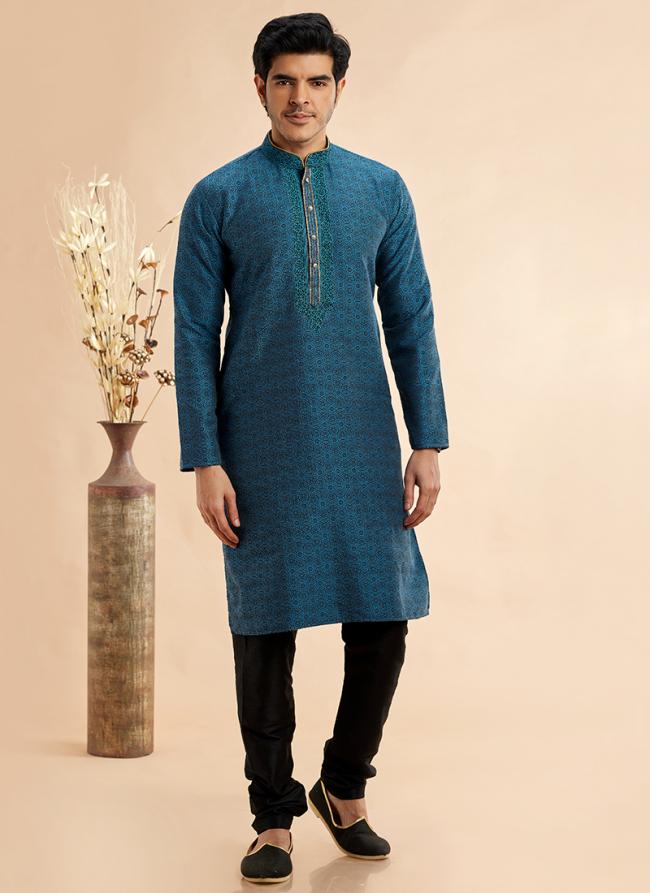 Sophisticated Formal jacquard art silk Premium Kurta Pajama | Inspired by Timeless Traditions & Modern Fashion Trends